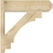 Ekena Millwork Merced Rough Sawn Craftsman Outlooker, Douglas Fir, 8"W x 28"D x 28"H OUT08X28X28MRC04RDF - alternate 2